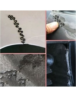 Пистолет за лепене на пластмаса 50W с 200 скоби